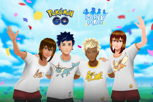 激レアな“イーブイTシャツ”がもらえる！ 新たに実装された「チームコラボ機能」を解説【ポケモンGO 秋田局】 画像