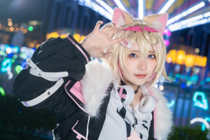 【コスプレ】イルミに映える人気ホロメンが勢揃い！”ふわもこ”に”あくたん””おかゆ”に”すいちゃん”も―美麗レイヤー6選【写真32枚】 画像