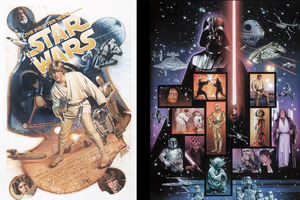 「スター・ウォーズ」名作ポスターのドゥルー・ストゥルーザン作品集発売 画像