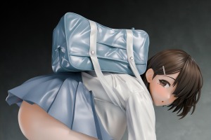 無防備な後ろ姿＆お尻をボリュームたっぷりに再現！ イラストレーター・Hyouumaの「何を見てるの？」がフィギュア化 画像