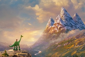 ピクサー最新作「アーロと少年」2016年3月12日公開 恐竜が絶滅しなかった地球を描く 画像