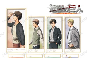「進撃の巨人」エレン、ジャン、リヴァイ、エルヴィンの“歩み”を表現― 描き下ろしグッズ7種の受注開始 画像