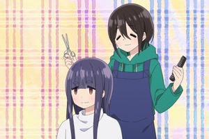 春アニメ「ゆるキャン△ SEASON3」千明の髪を切ろう！ カッコいい系とかわいい系で意見が分かれ…第2話先行カット 画像