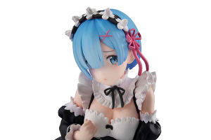 「リゼロ」レム＆エミリアがリラックス♪ 手のひらサイズの“Melty Princess”フィギュア登場 画像