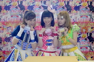 AIKATSU☆STARS！ るか、もな、みきが「アイカツ！オフィシャルショップ」の一日店長に就任 画像