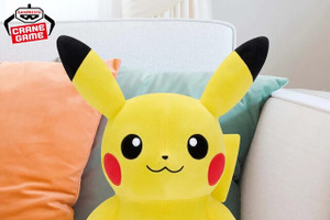 『ポケモン』抱き心地抜群なピカチュウの“ぬいぐるみ”がプライズに登場！ゆったりくつろぐポッチャマやゼニガメなど、新作グッズが5月後半より展開 画像