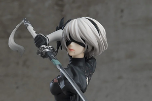 ひらめくスカートから覗く太もも…！『ニーア オートマタ』より「2B」「9S」がお手頃価格でフィギュア化―2人揃えて並べたい 画像