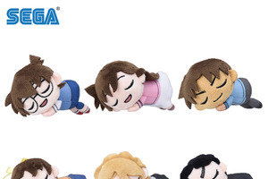 「名探偵コナン」平次＆和葉もスヤスヤ…♪ おやすみぬいぐるみ第4弾「100万ドルの五稜星」で活躍するメンバーが登場 画像