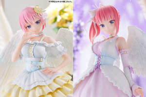 「五等分の花嫁」中野一花＆二乃が天使に!? 新たな装いのフィギュア“天使ver.”登場♪ 画像