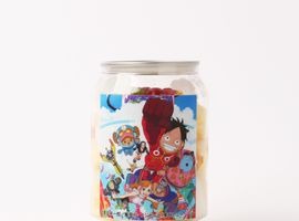 「ワンピース」エッグヘッド編の麦わらの一味＆Dr.ベガパンクがデザイン♪ 自販機で買えるコラボ冷凍ケーキ缶が登場 画像