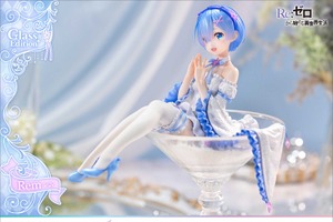 「リゼロ」レムが純白ドレスに身を包んだフィギュア“グラスエディション”登場♪ ボーナス版は満面の笑みが付属 画像