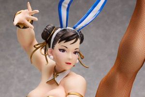 肉体美が素晴らしい…！『スト6』バニーガール「春麗」が圧倒的な美脚＆筋肉でフィギュア化―オリジナル衣装は必見 画像