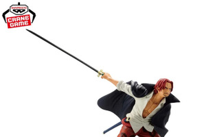 躍動感がたまらない…！「ワンピース」より今にも斬りかかりそうな「シャンクス」がプライズ向けにフィギュア化 画像