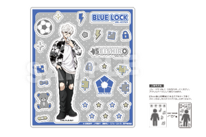 「ブルーロック」潔、凪、玲王たちがサブカルファッション姿に♪ 自分好みにカスタマイズできるアクリルフレークパーツ登場 画像