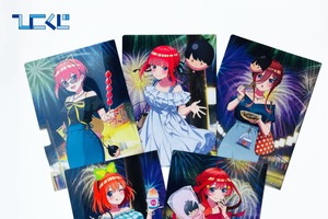 「五等分の花嫁∽」誰と花火大会デートする？ 五つ子の描き下ろし＆デフォルメグッズが当たる「ひこくじ」登場 画像
