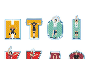 「ハイキュー!!」日向は″H”、研磨は“K”！ 体全体を使ってイニシャルを表現♪ 「FAN+Life」オリジナルグッズ登場 画像