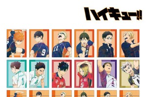 「ハイキュー」日向、研磨、及川、木兎らのアツい姿に惚れ惚れ♪ “Ani-Art”第7弾グッズ登場 画像