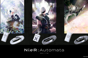 「NieR:Automata」2B、9S、A2の武器や衣装がジュエリーに♪ 刻印付きリング＆ネックレス登場 画像