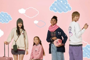 『星のカービィ』コラボアパレルがGUから販売開始！「プププランドへの旅」をテーマに、ラウンジセットやポーチなどをラインナップ 画像