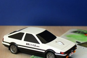 「頭文字D」藤原拓海の“トヨタAE86”前期版を再現！ ミニカーのような無線マウスが再販♪ 「MFゴースト」YouTubeで無料配信中 画像