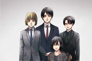 「進撃の巨人」マガジン15周年号の表紙イラスト公開！付録ステッカー＆“深くのめり込んだ回”選者も明らかに 画像