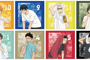 「ハイキュー!!」黒尾や月島が汗を拭う姿にドキッ！ 研磨はバテバテ!? 描き下ろしグッズ登場♪ アニメイトフェア開催 画像