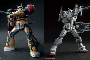 「ガンダム 復讐のレクイエム」“敵機”ガンダムEXとソラリのザクIIがガンプラHGに登場！ 特徴的な顔つきやディテールに注目 画像