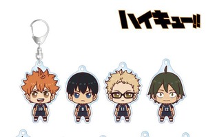 「ハイキュー!!」日向や月島、黒尾、研磨が“ちょこん”♪ 描き起こしデフォルメが可愛いグッズ登場 画像