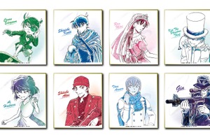 「名探偵コナン」キッドや赤井、安室、ジンを水彩鉛筆でデザイン♪ ミニ色紙＆ステッカー登場 画像