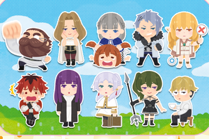 「葬送のフリーレン」フェルンたちがキュートな「いらすとや」絵柄に！ コラボグッズが登場♪ 画像