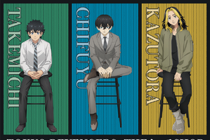 「東リベ」“大人”な千冬やマイキー、一虎が色っぽい♪ 描き下ろしイラストのショップ開催 画像