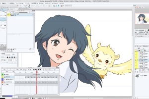 「CLIP STUDIO PAINT」でアニメ制作も　 うごくイラスト機能が実装 画像