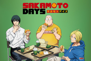 「SAKAMOTO DAYS」坂本太郎、朝倉シン、南雲がハンバーガーをぺろり♪ ジャンプフェスタでグッズ販売 画像