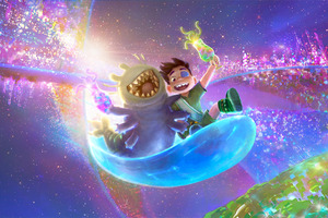 ディズニー＆ピクサー最新作「星つなぎのエリオ」25年夏公開！ カラフルな宇宙をエイリアンと駆け巡る特報お披露目 画像