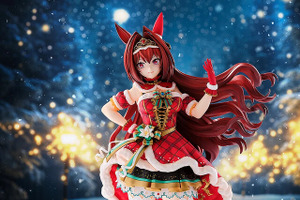 イルミネーションの中で“1番”キレイ！『ウマ娘』よりクリスマス勝負服の「ダイワスカーレット」フィギュアが予約受付開始 画像