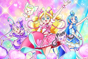 「プリキュア」第22弾は“アイドル”！「キミとアイドルプリキュア♪」2月2日スタート！キャストに松岡美里、高橋ミナミ、高森奈津美ら 画像