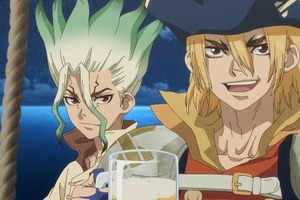 冬アニメ「Dr.STONE 第4期」ムズさ100億％の最短ルートでアメリカを目指す！ 第2話先行カット 画像