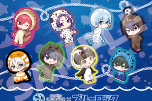 「ブルーロック」潔はアザラシ、凪はニシキアナゴに！かわいいすぎて全部欲しい♪ サンシャイン水族館コラボイラストのブロマイドをコンビニでGETしよう！ 画像