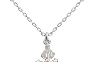 「ムーミン」リトルミイのうしろ姿にほっこり癒される…♪ 愛らしいシルエットのネックレス登場 画像