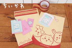 「ちいかわ」ハチワレたちの“今日のサイコー報酬袋”や茶封筒が登場！郵便局アイテムに新作 画像