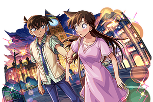 「名探偵コナン」新一＆蘭や長野県警、バーボン＆ベルモットも！モンストコラボ第2弾 画像