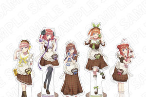 「五等分の花嫁＊」五つ子がチョコレートテーマの衣装姿でグッズ化♪チョコウィッチ缶やアクスタやなど 画像