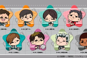 ヘイヘイヘーイ！「ハイキュー!!」木兎光太郎ほか澤村大地、牛島若利ら“ウイングスパイカー”集合♪「mochocho」ラスト第7弾登場 画像