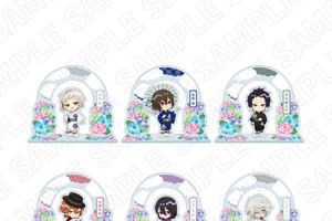 「文スト」中島、太宰、フョードル、ニコライたちが和装姿で登場♪ 季節感ある紫陽花テーマの新グッズ 画像