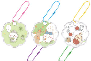 「ちいかわ」“カニ爪唐揚げだよ…”をぶら下げたい！ きゃらシャカ☆チャーム＆もっちりころりん♪が登場 画像