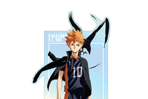 「ハイキュー!!」日向翔陽、影山飛雄、孤爪研磨が虹色にきらめく！ オーロラアクリルスタンドがFAN PARKで先行販売 画像