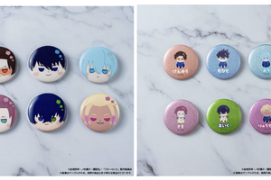 「ブルーロック」雪だるまフォルムがかわいい！ 潔、凛、凪たちのアクスタ＆キラキラ缶バッジが登場 画像
