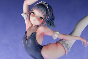 美しいボディライン、しなやかな手足…氷上のプリンセスを手元で楽しもう♪「澄氷世那」フィギュア 画像