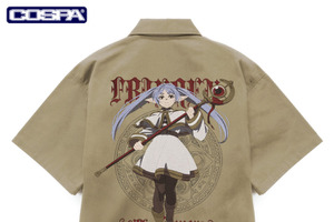 「葬送のフリーレン」フリーレン＆フェルンを10万ステッチ以上の刺繍技術で再現！ワークシャツが登場 画像