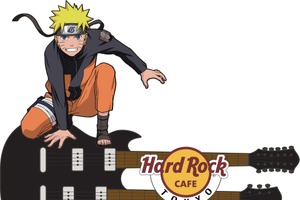 オレが諦めるのを諦めろ!!!!「NARUTO」がハードロックカフェに参上♪ コラボTシャツ、ピンバッジ発売 画像